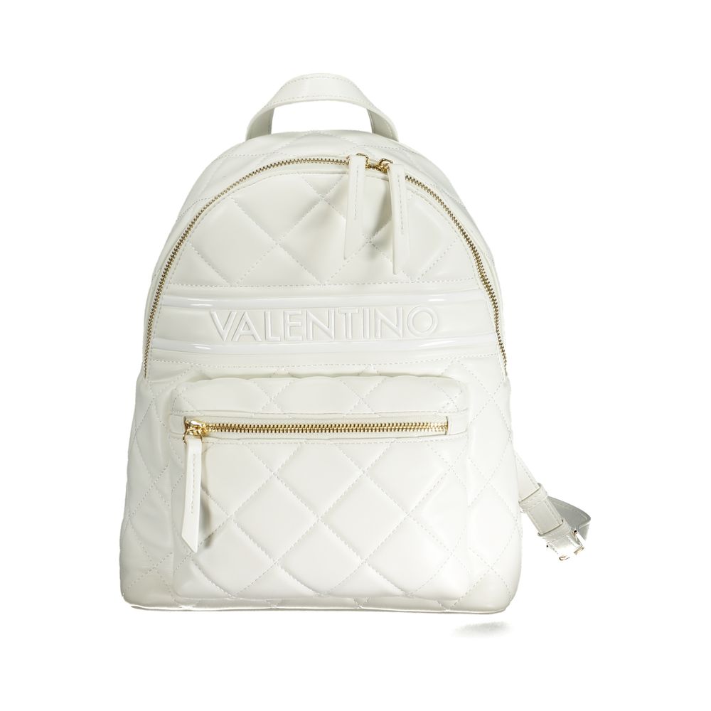 Mario Valentino White Polyethylene Backpack Mario Valentino