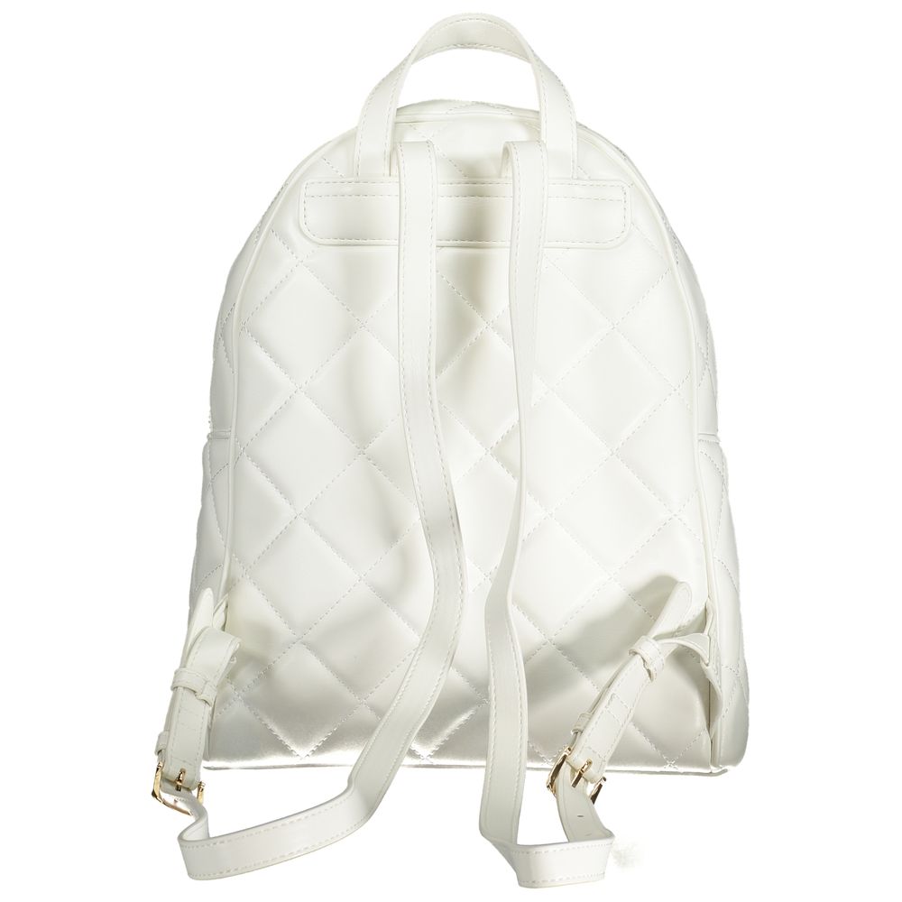 Mario Valentino White Polyethylene Backpack Mario Valentino