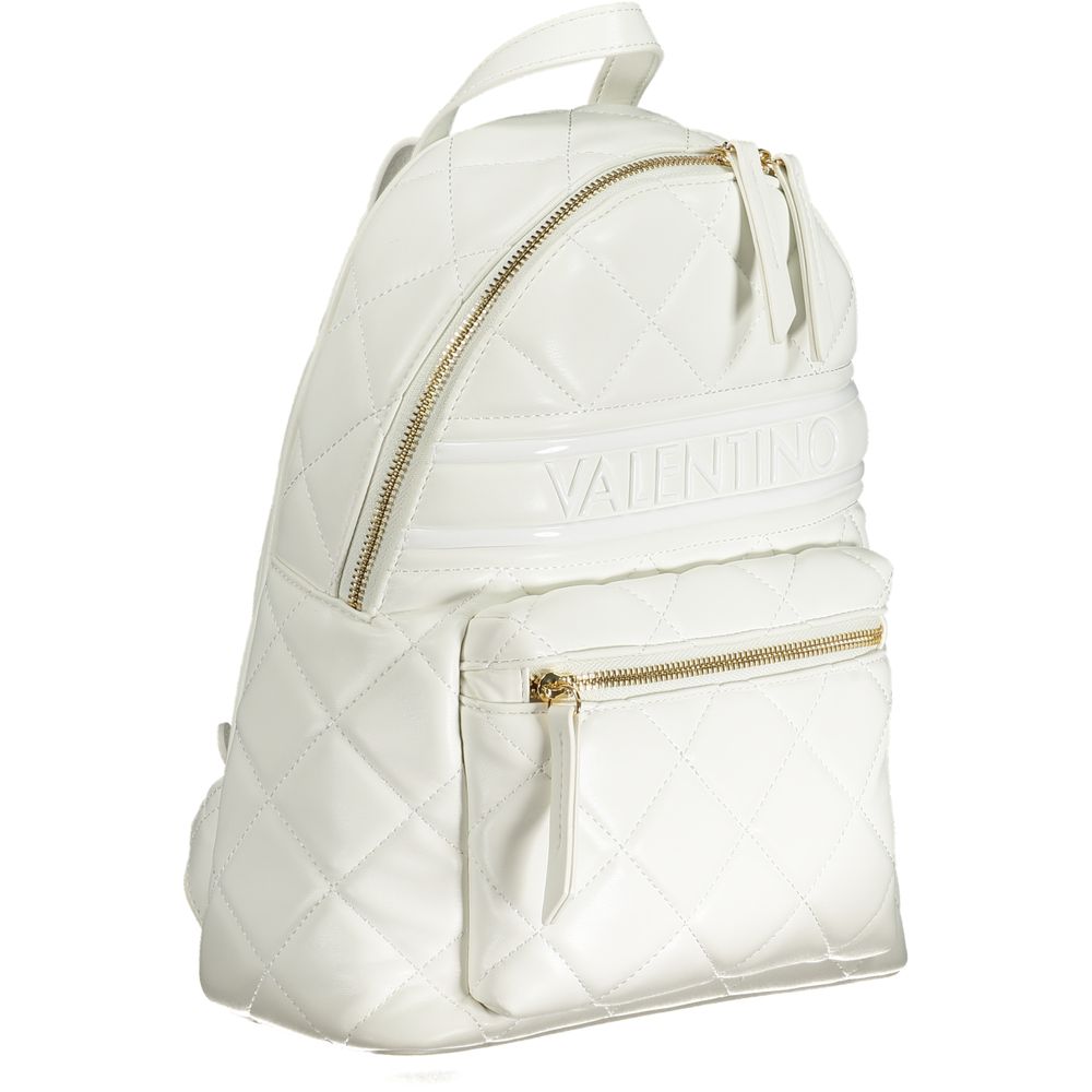 Mario Valentino White Polyethylene Backpack Mario Valentino