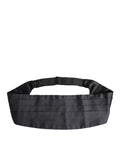 Dolce & Gabbana Dark Blue 100% Silk Belt Waist Cummerbund - Eljoys Fashion 