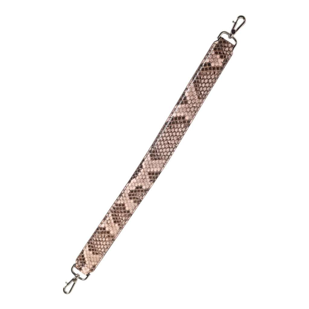 Dolce & Gabbana Brown Exotic Leather Handbag Accessory Shoulder Strap