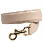 Dolce & Gabbana Beige Pink Leather Handbag Accessory Shoulder Strap