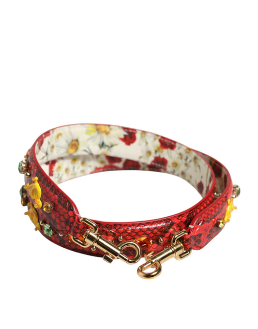 Dolce & Gabbana Multicolor Embellished Handbag Accessory Shoulder Strap Dolce & Gabbana