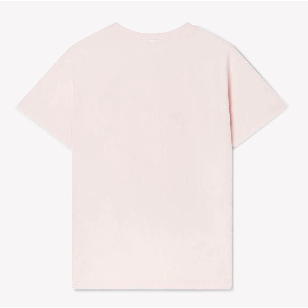 Casablanca Pink Cotton T-Shirt Casablanca