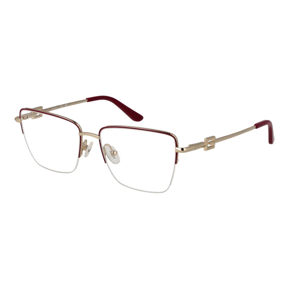 Guess Burgundy Women Glasses Frame