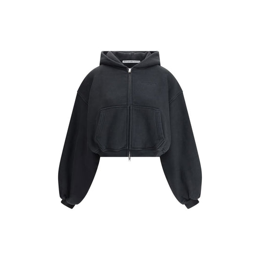 Alexander Wang Cropped zip-up Hoodie Alexander Wang