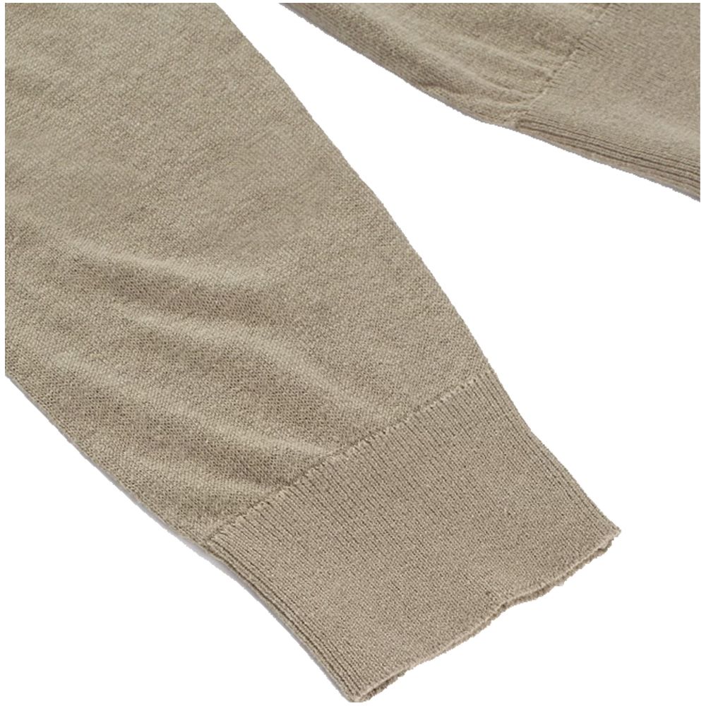 Refrigiwear Beige Linen Sweater Refrigiwear