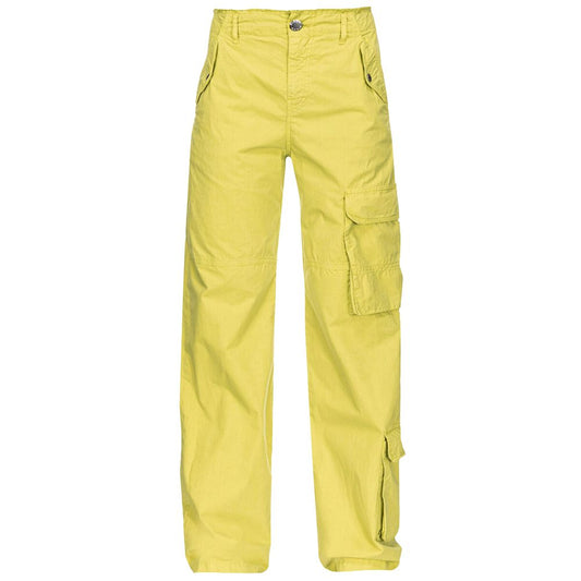 PINKO Green Cotton Jeans & Pant PINKO
