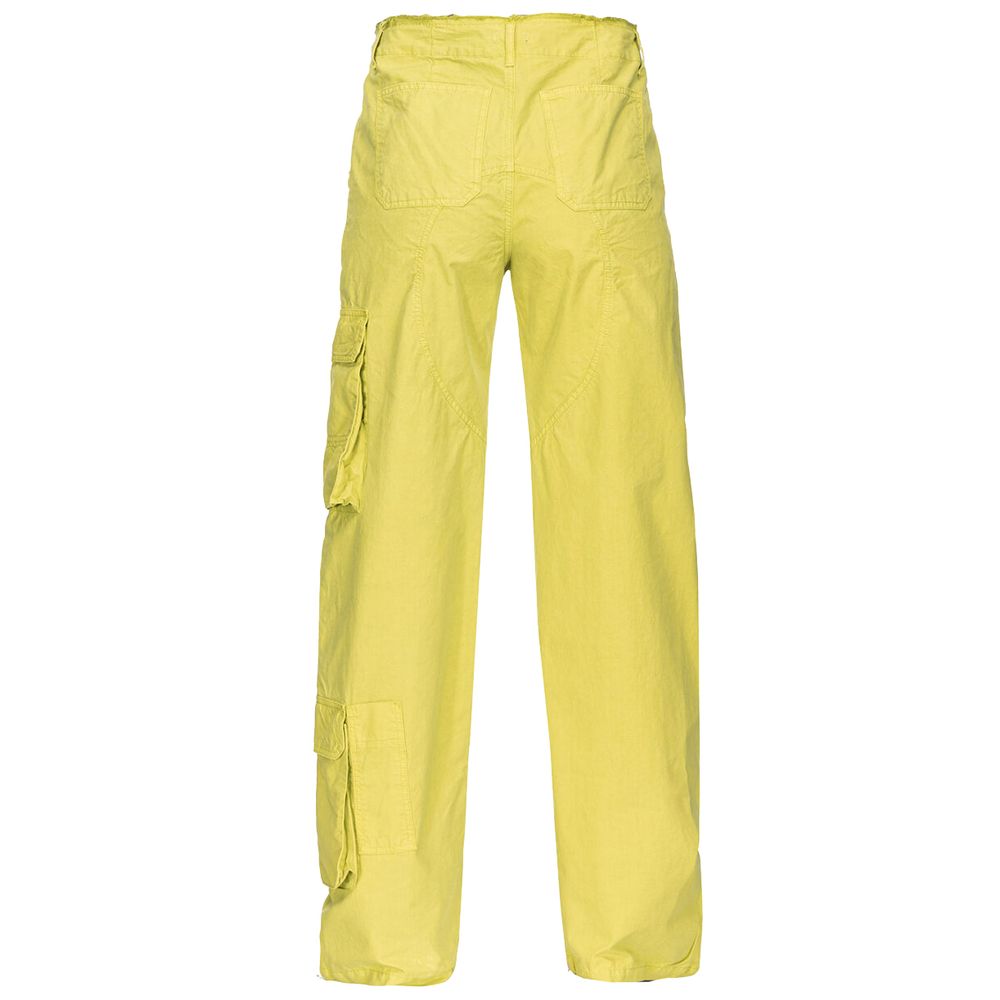 PINKO Green Cotton Jeans & Pant PINKO