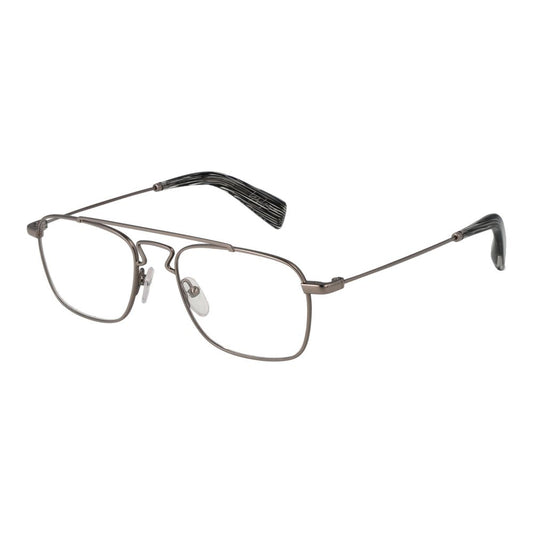 Yohji Yamamoto Silver Unisex Glasses Frame