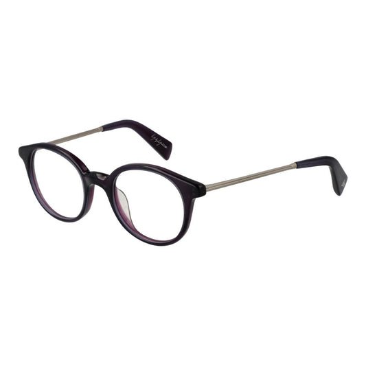 Yohji Yamamoto Purple Men Glasses Frame