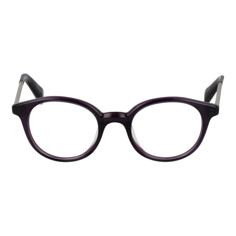 Yohji Yamamoto Purple Men Glasses Frame