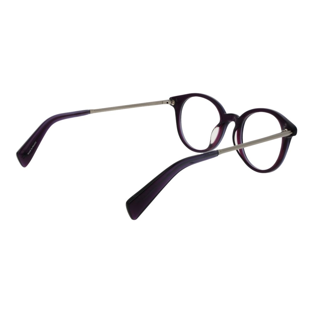 Yohji Yamamoto Purple Men Glasses Frame