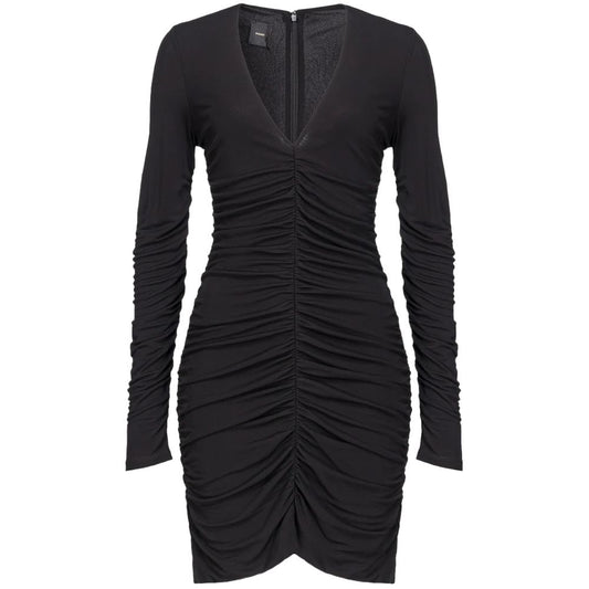 PINKO Black Nylon Dress PINKO