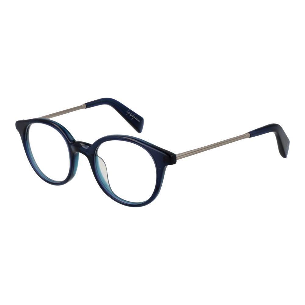 Yohji Yamamoto Blue Unisex Glasses Frame