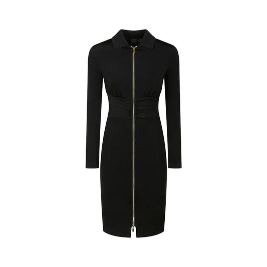 PINKO Black Viscose Dress PINKO