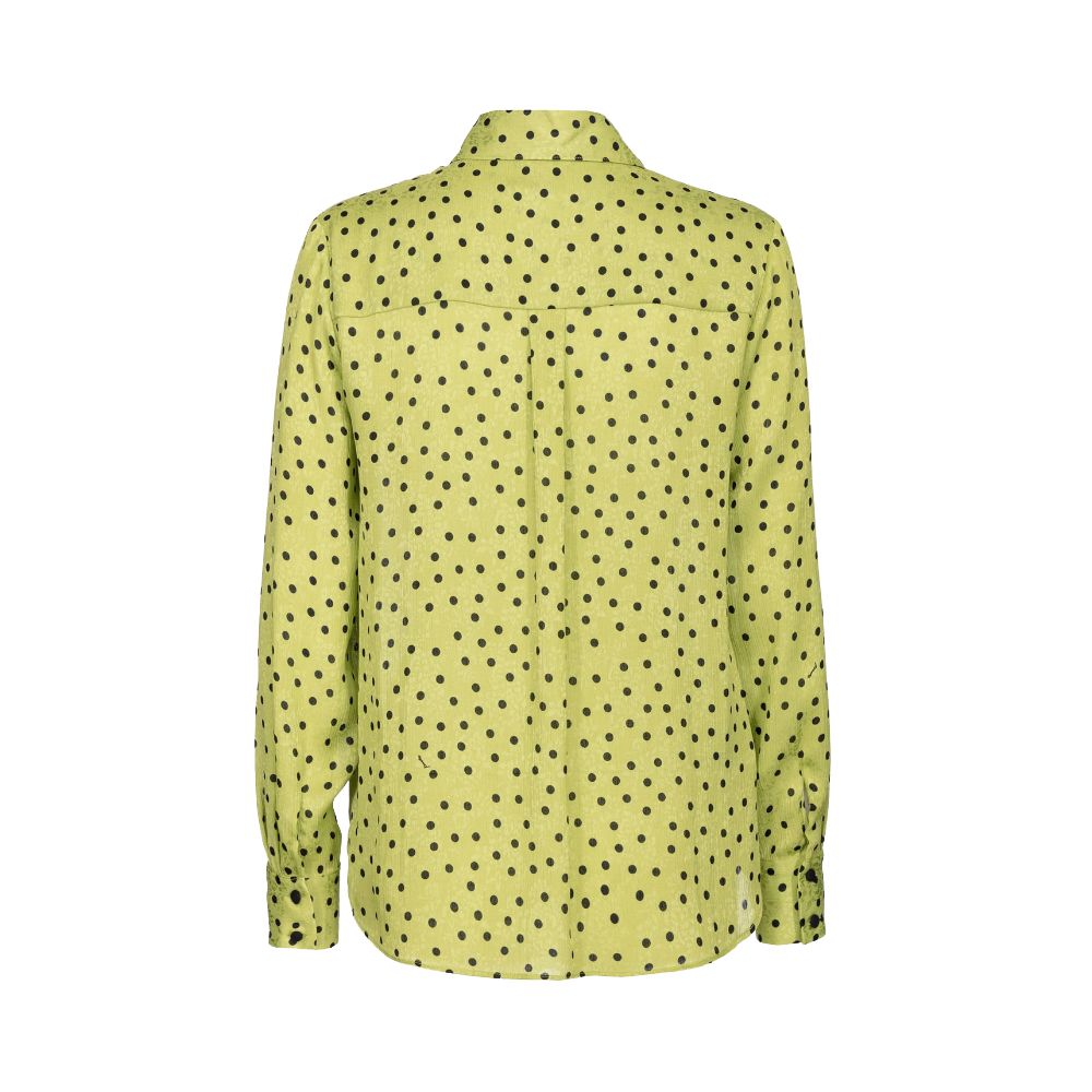 PINKO Green Polyester Shirt PINKO