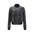 Rick Owens Bauhaus Flight Leather Jacket Rick Owens