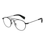 Yohji Yamamoto Black Metal Glasses Frames Yohji Yamamoto