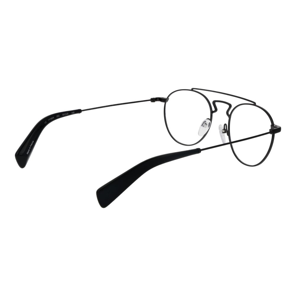 Yohji Yamamoto Black Metal Glasses Frames Yohji Yamamoto