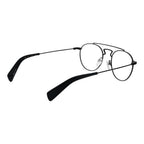 Yohji Yamamoto Black Metal Glasses Frames Yohji Yamamoto