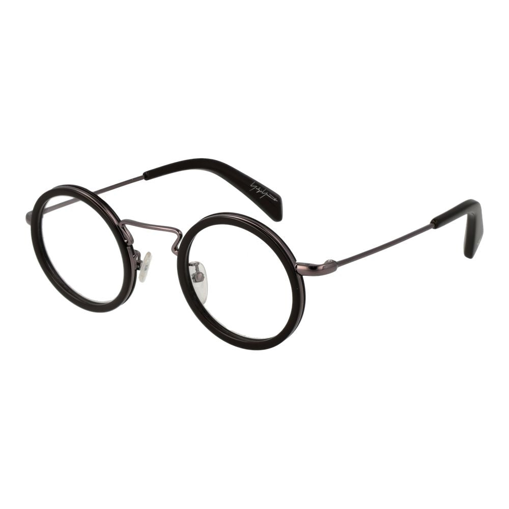Yohji Yamamoto Brown Metal & Plastic Glasses Frames Yohji Yamamoto