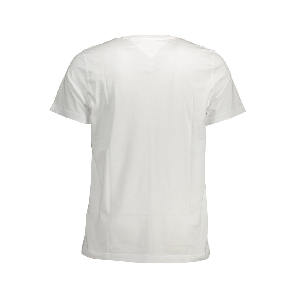Tommy Hilfiger White Cotton T-Shirt Tommy Hilfiger