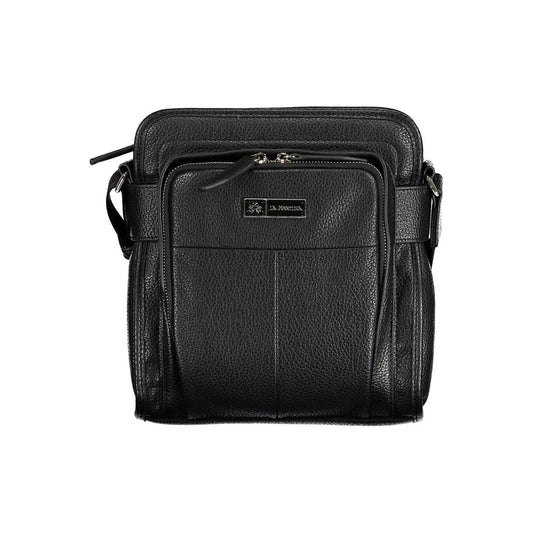 La Martina Black Polyethylene Shoulder Bag La Martina