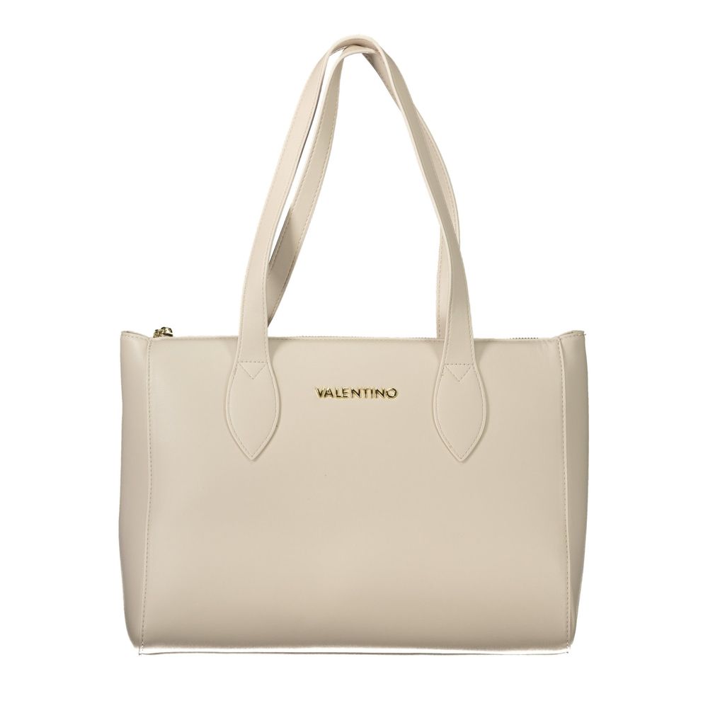 Mario Valentino Bianco Poliuretano Women Shoulder Bag Mario Valentino
