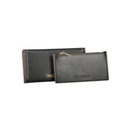 Mario Valentino Nero women's wallet made of polyurethane with a sleek design and multiple card slots.