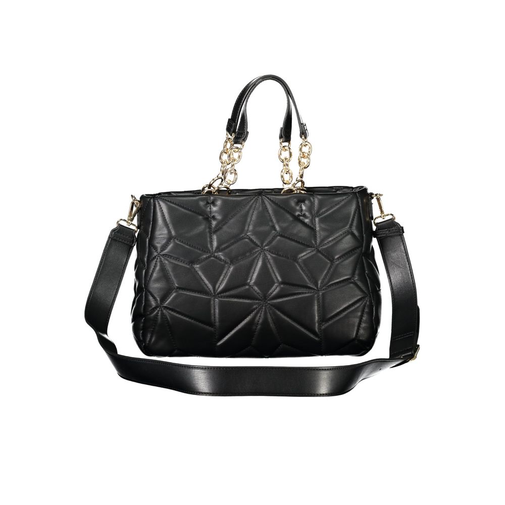 Mario Valentino Black Polyethylene Women Handbag Mario Valentino