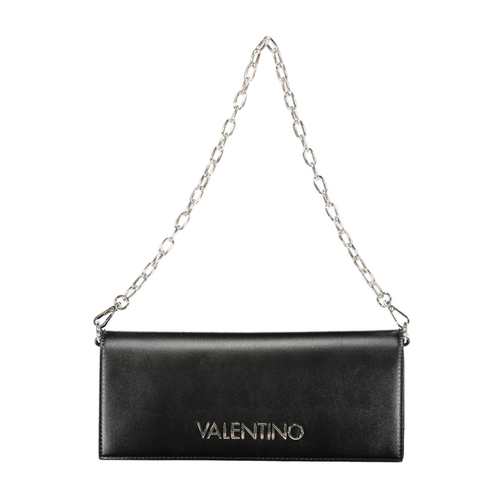 Mario Valentino Black Polyurethane Women Handbag Mario Valentino