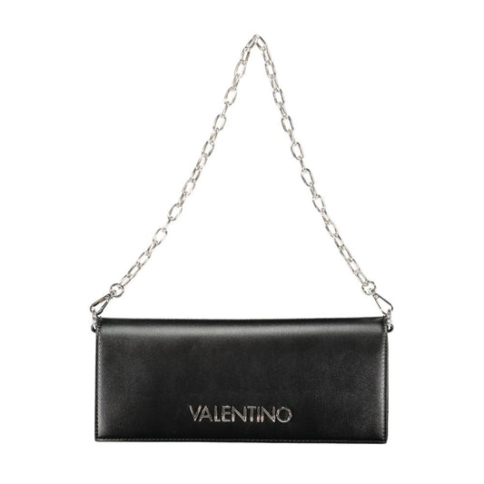 Mario Valentino Black Polyurethane Women Handbag Mario Valentino