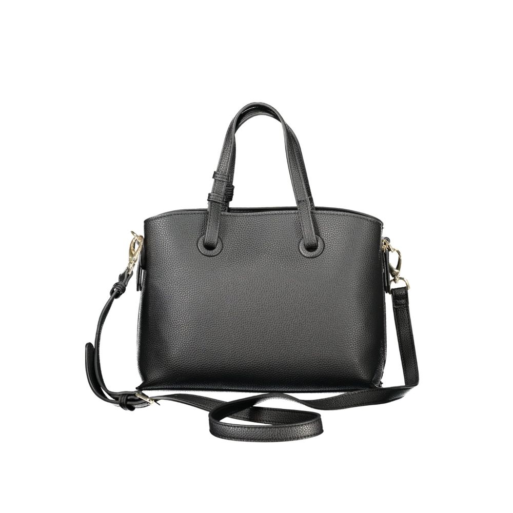 Mario Valentino Nero Polyurethane Women Handbag Mario Valentino