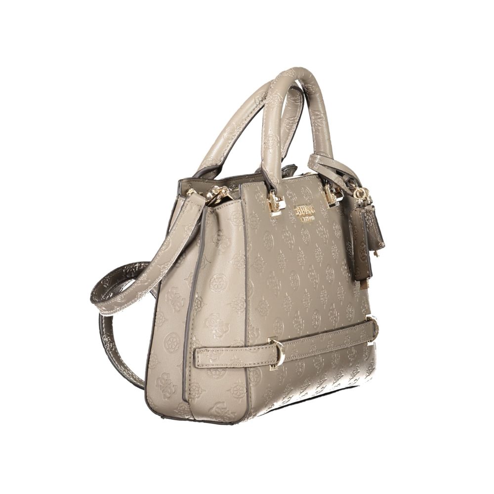Guess Jeans Beige Polyethylene Women Handbag Guess Jeans