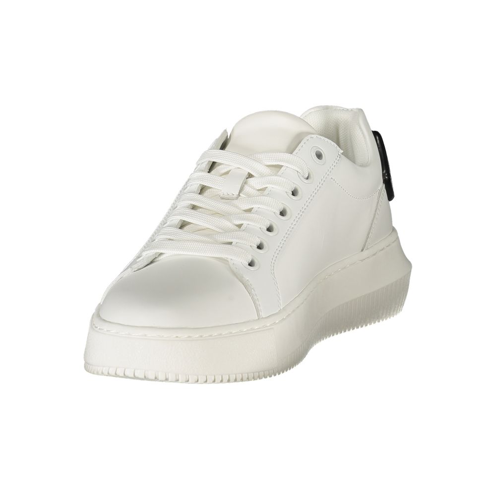 Calvin Klein Bianco Polyurethane Women Sneaker Calvin Klein