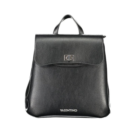 Mario Valentino Black Polyethylene Women Backpack Mario Valentino