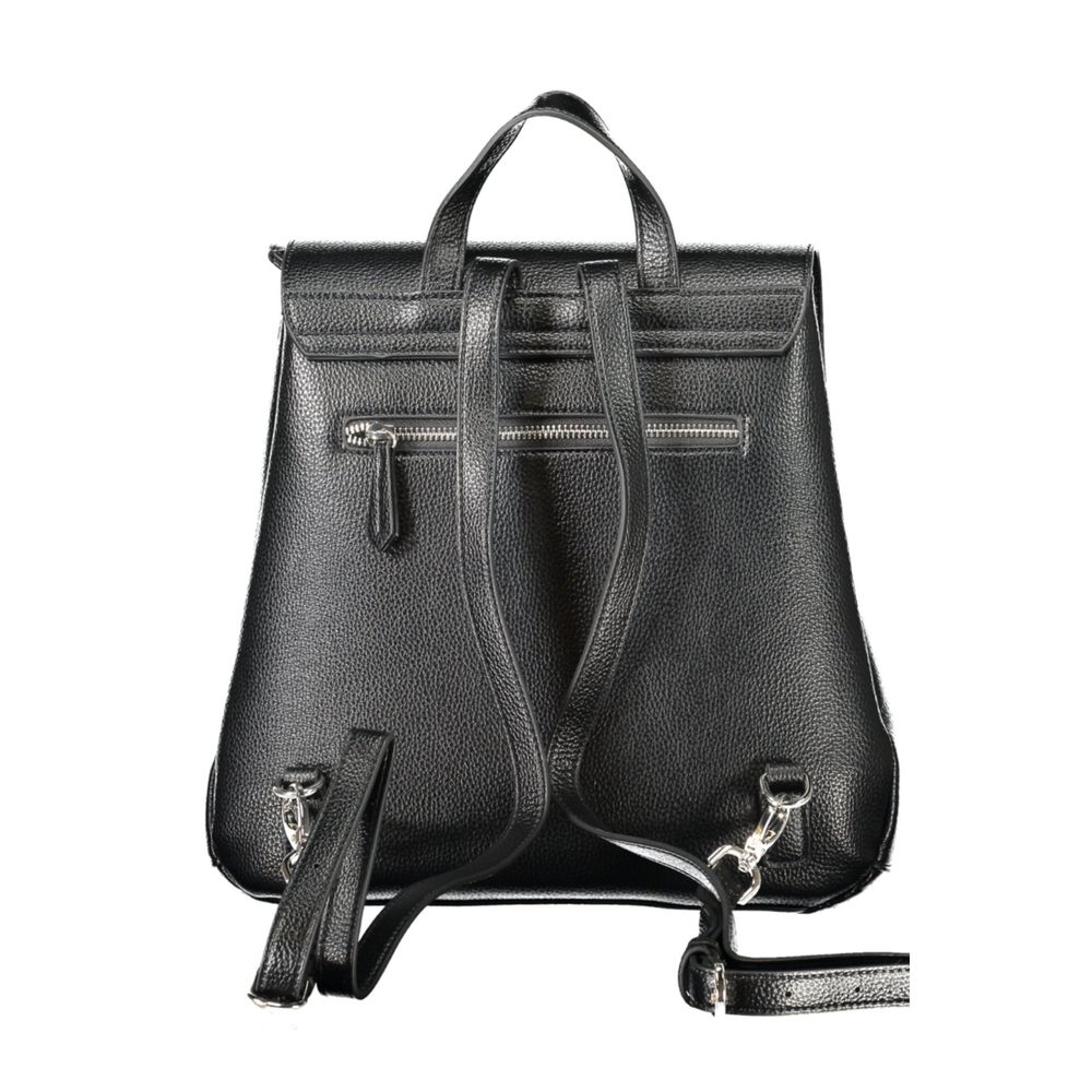 Mario Valentino Black Polyethylene Women Backpack Mario Valentino