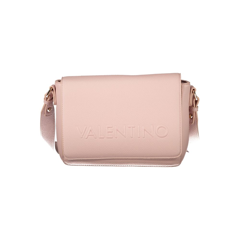 Mario Valentino Rosa Poliuretano Women Shoulder Bag Mario Valentino