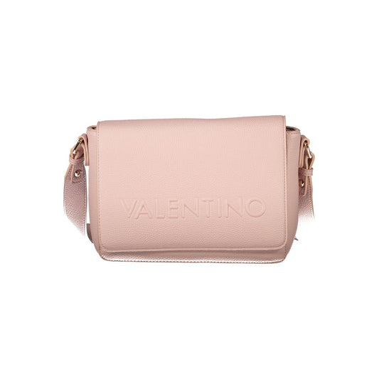 Mario Valentino Rosa Poliuretano Women Shoulder Bag Mario Valentino