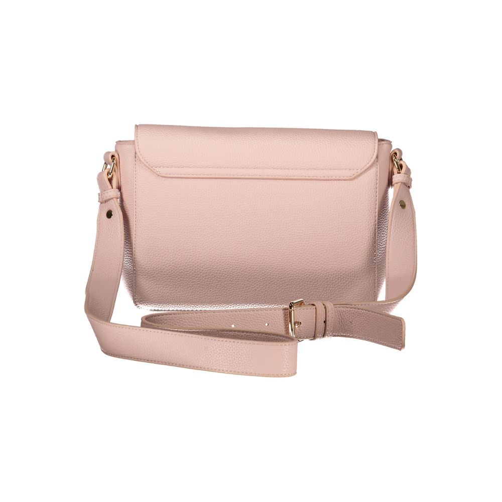 Mario Valentino Rosa Poliuretano Women Shoulder Bag Mario Valentino