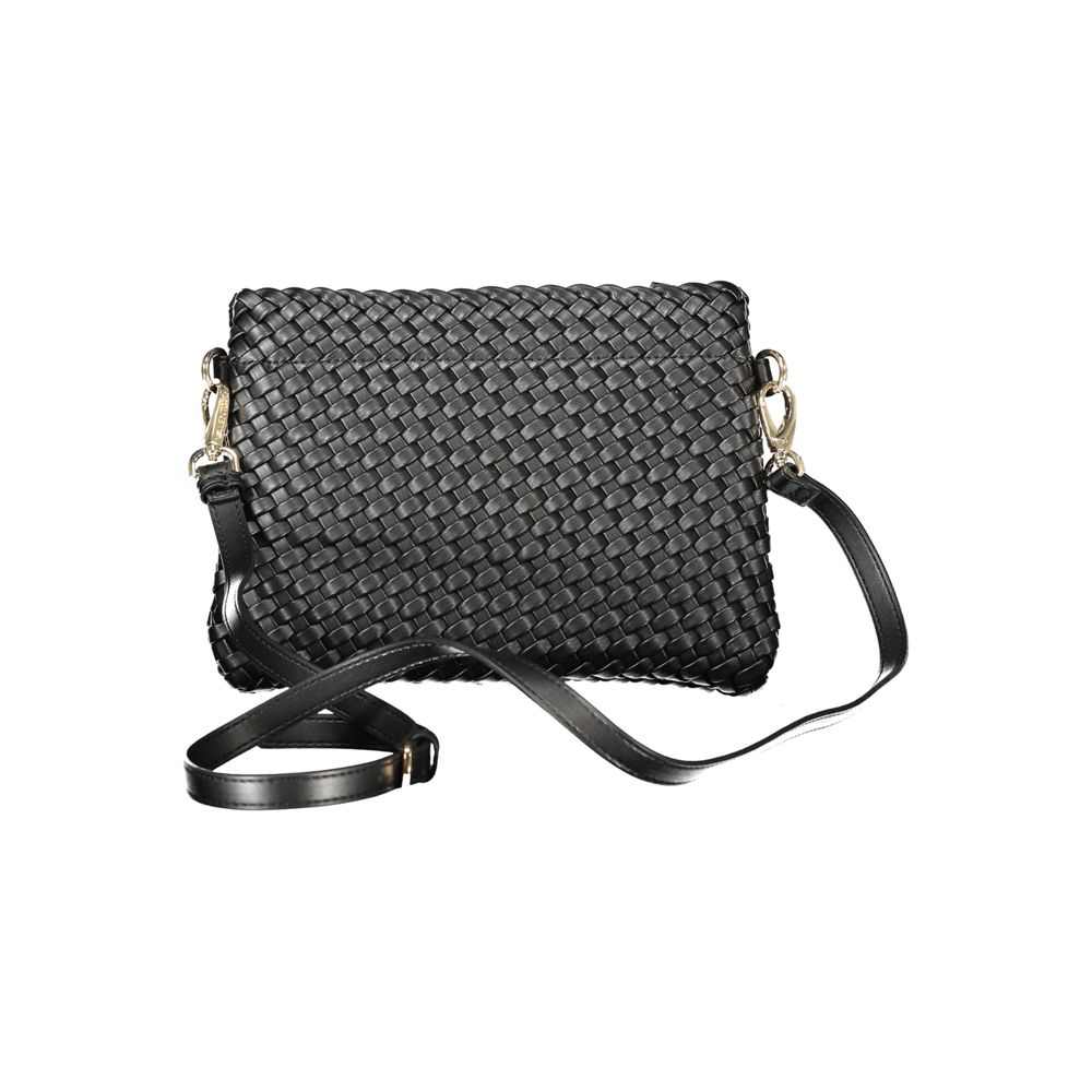 Mario Valentino Nero Donna bag made of polyurethane, featuring a sleek design and stylish details for everyday use.