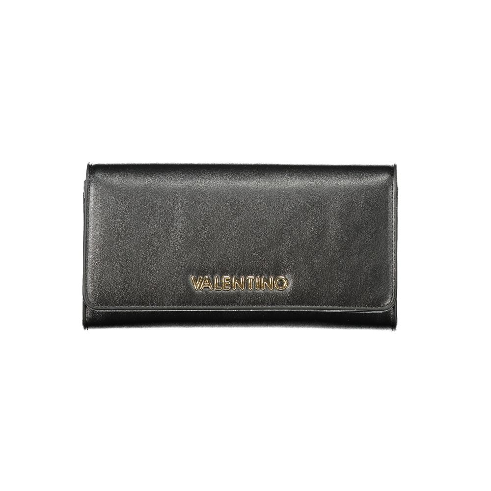Mario Valentino Black Polyurethane Women Wallet Mario Valentino