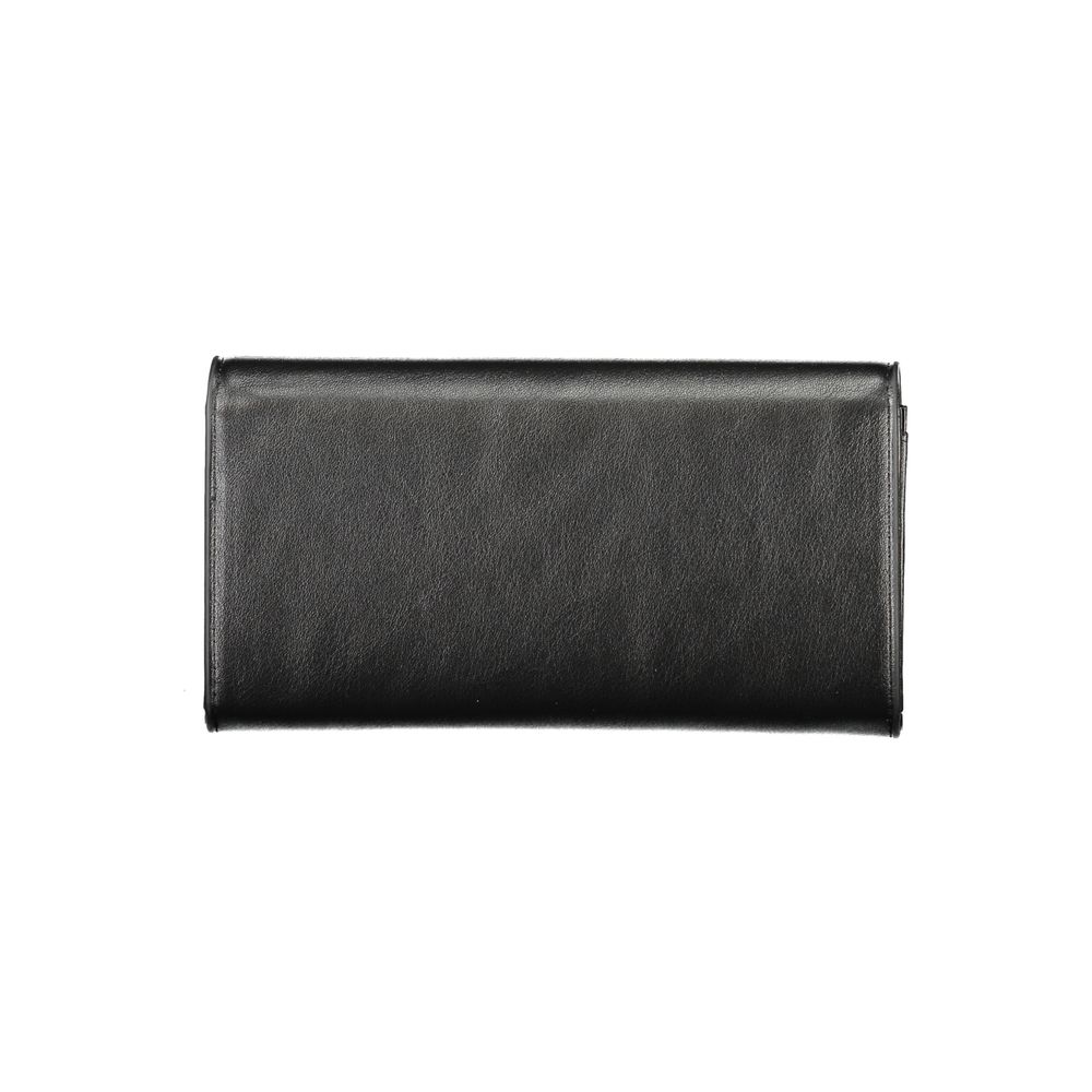 Mario Valentino Black Polyurethane Women Wallet Mario Valentino