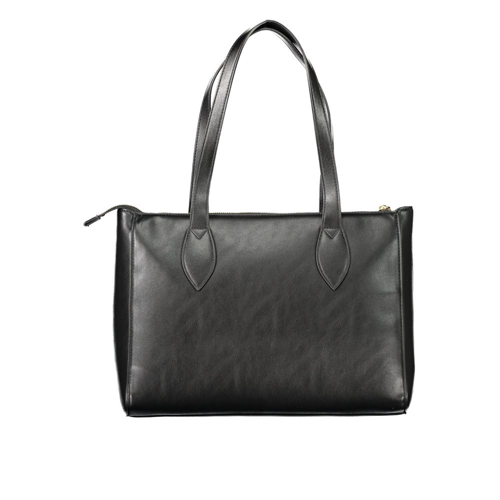 Mario Valentino Black Polyethylene Women Handbag Mario Valentino