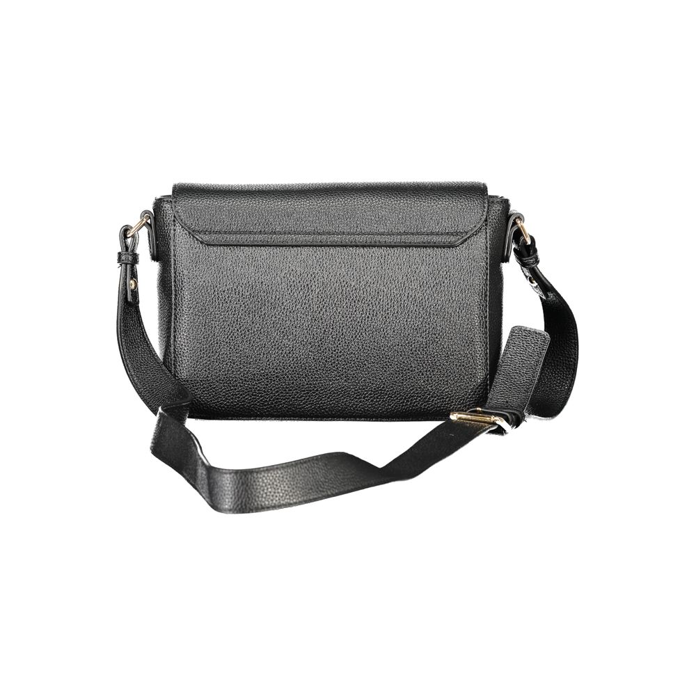 Mario Valentino Nero Poliuretano Woman Shoulder Bag Mario Valentino