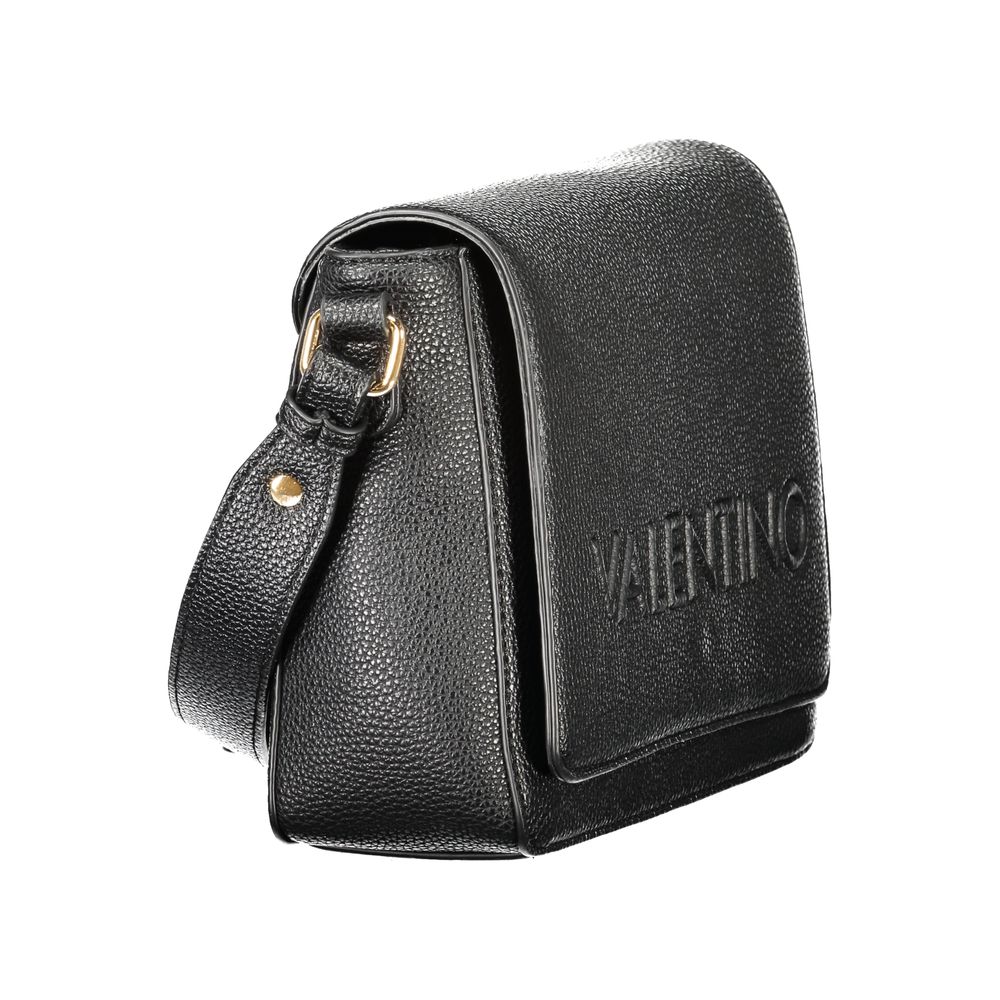 Mario Valentino Nero Poliuretano Woman Shoulder Bag Mario Valentino