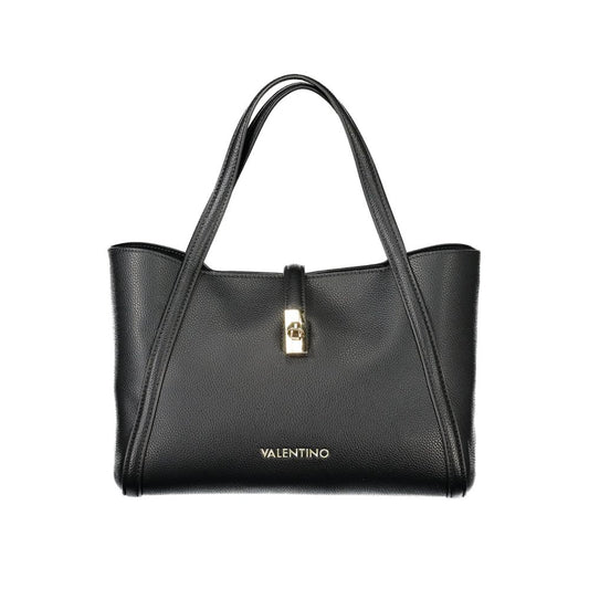 Mario Valentino Black Polyethylene Women Handbag Mario Valentino