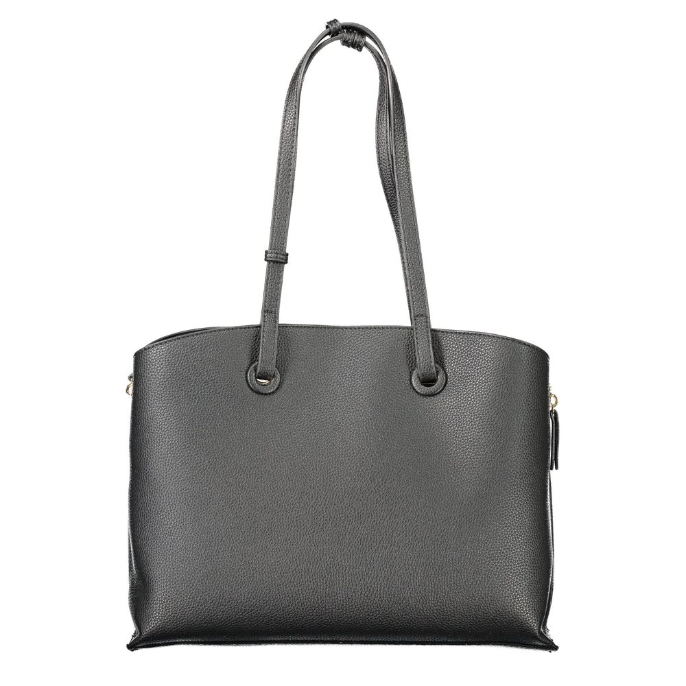 Mario Valentino Black Polyethylene Women Handbag Mario Valentino
