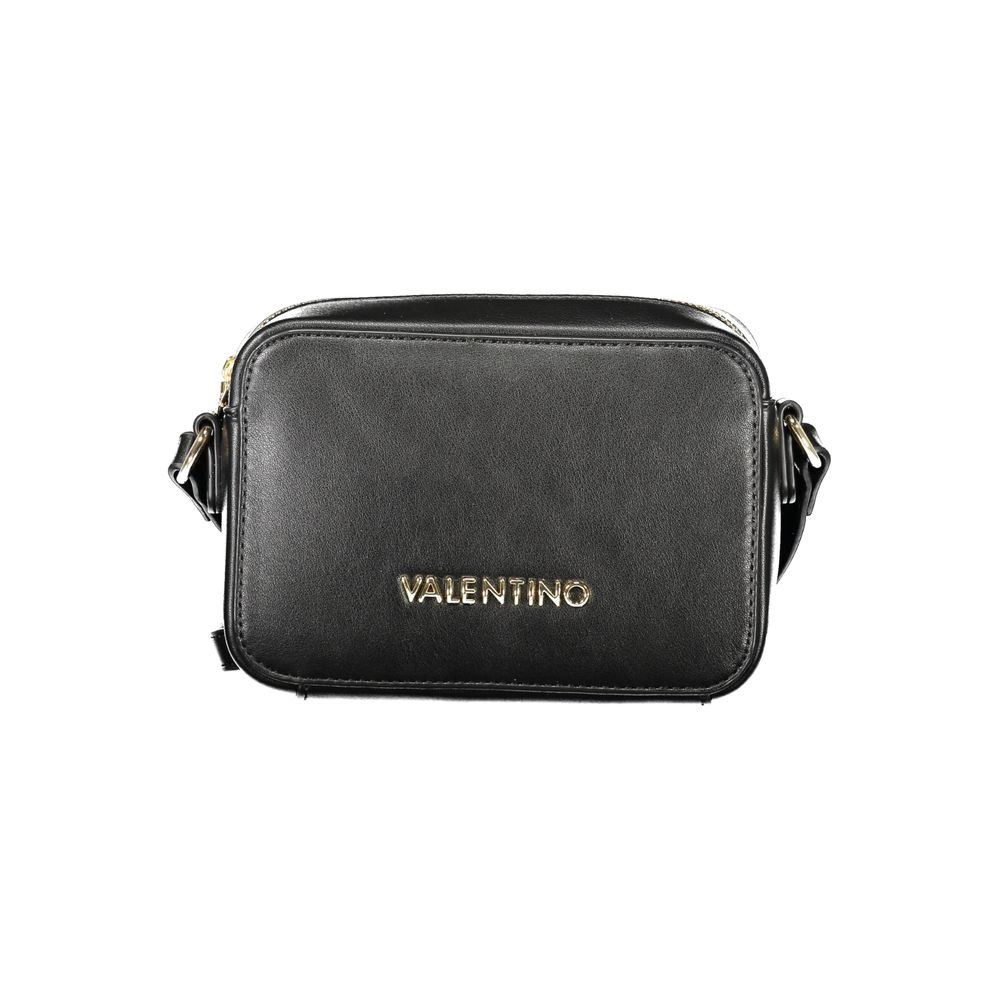 Mario Valentino Nero Poliuretano Women Shoulder Bag Mario Valentino
